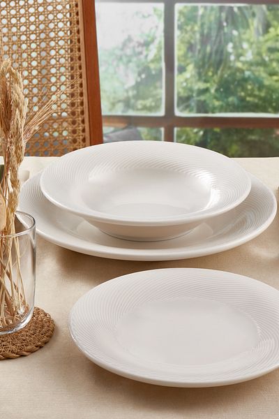 Güral Porselen Thessaloniki 6 Pieces 17 cm Dessert Plate