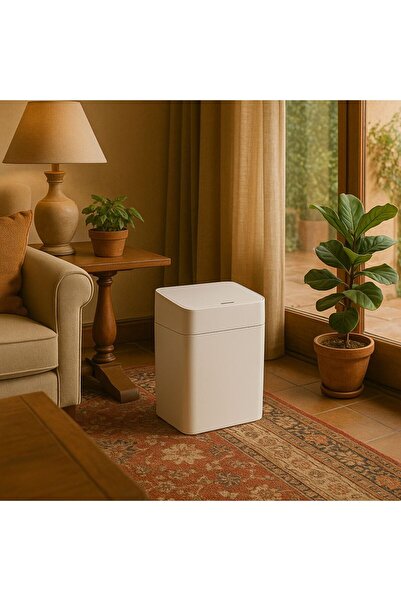 Pink Cat Kitchen 18 LT OTOMATİK SENSÖRLÜ ÇÖP KOVASI SON TEKNOLOJİ KENDİ KENDİNE AÇILIP KAPANAN ÇÖP KOVASI