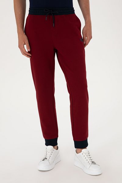 U.S. Polo Assn. Men's Burgundy Sweatpants 50293449 -Vr014