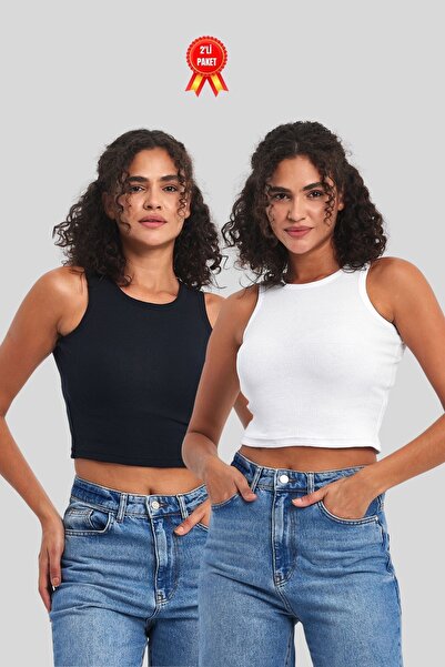 mmetalic Negru și alb pentru femei Wicking Look Straps Thick Stretch Knitted ...