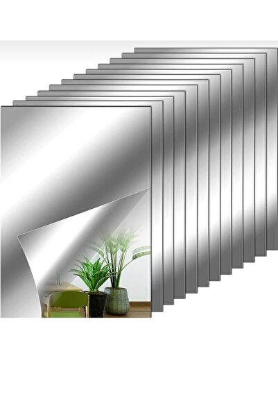 HİRAGROUP Dekoratif Pleksi Ayna Kendinden Yapışkanlı 40x30 1 Adet