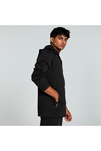 Puma Ανδρικό μαύρο μπουφάν Evostripe (681703-01)