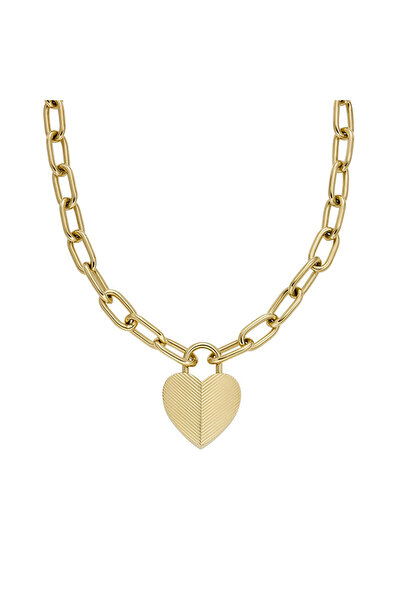 Fossil Jf04656-710 Kalpli Kadın Kolye