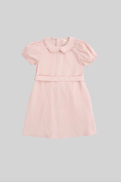 minojoy Rochie pentru fete din bumbac roz Jolene