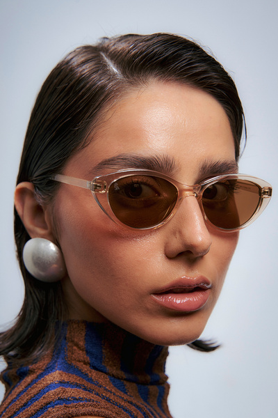 Bilge Karga Lars Nude Brown Güneş Gözlüğü