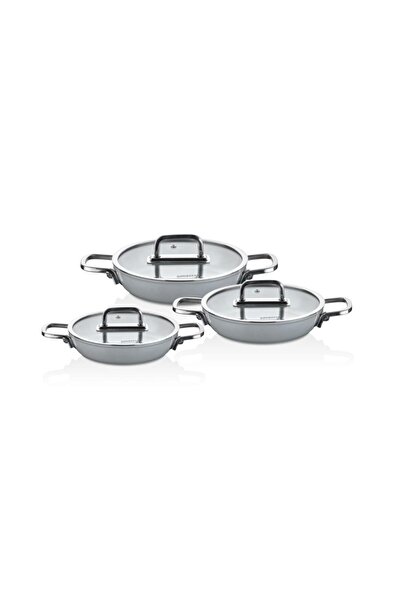 Amboss Sera Nova Ceramic 6 Piece Sahan Set - Gray