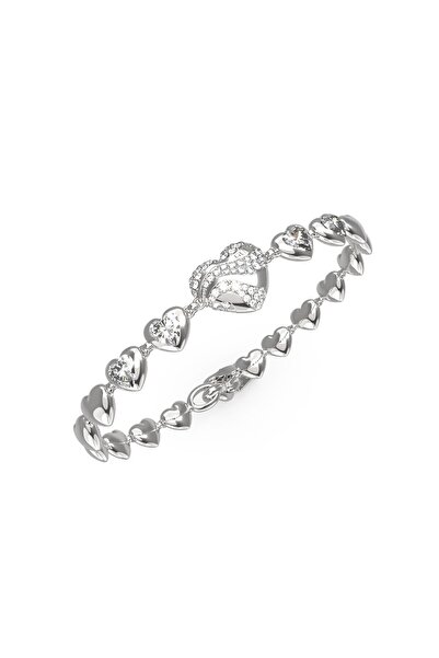 Guess Jgujubb04492Jwrhs Women's Heart Bracelet