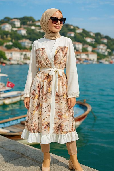 Neva Style Χιτζάμπ με σχέδιο 86510dsn