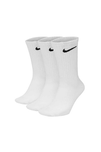 Nike Everyday Lightweight White Men's Socks - Sx7676-100
