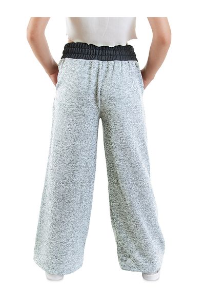 Denokids Girl's Soft Gray Trousers