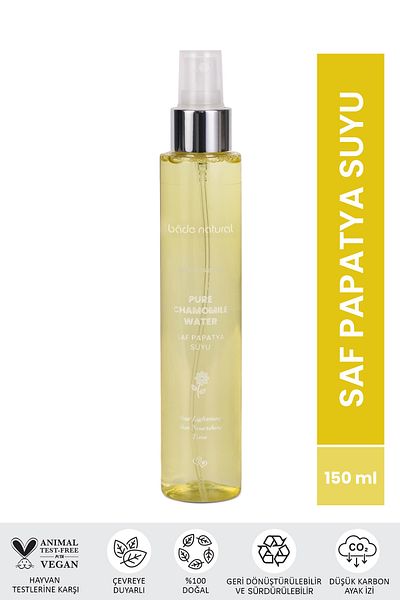 Bade Natural Chamomile Water Hair Tonic Plastic Bottle 100% Natural and Pure 150 ml