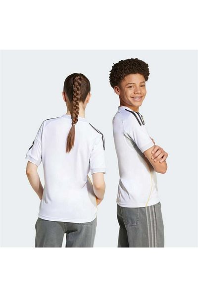 adidas Real Madrid Fc Kids White Jersey