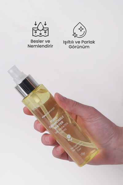Bade Natural Papatya Suyu Saç Toniği Doğal Işıltı Etkili Saç Açıcı %100 Doğal 100 ml