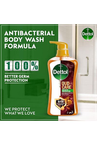 Dettol Body Wash 500ml Oud Care (55755) --- Dettol Body Wash 500ml Oud Care