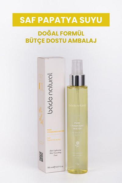 Bade Natural Chamomile Water Hair Tonic Plastic Bottle 100% Natural and Pure 150 ml