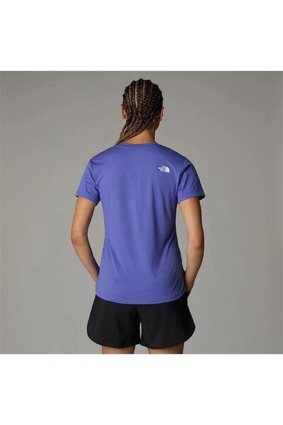 THE NORTH FACE Dámské tričko s krátkým rukávem W Flex, fialové, model Nf0a8brr6if1