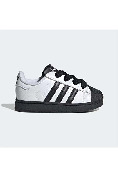 adidas Superstar II Comfort EL I JI0212 Beyaz Bebek Spor Ayakkabı