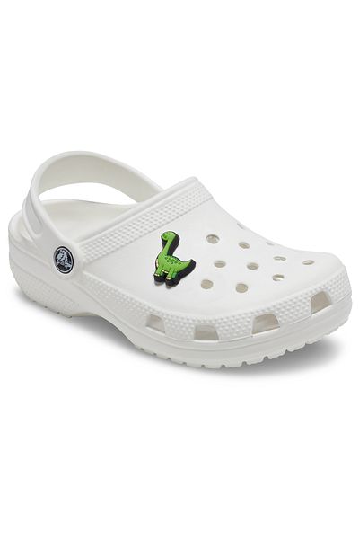 Crocs 10012737 حلية شبشب جيبيتز للأولاد باللون الأخضر دينو