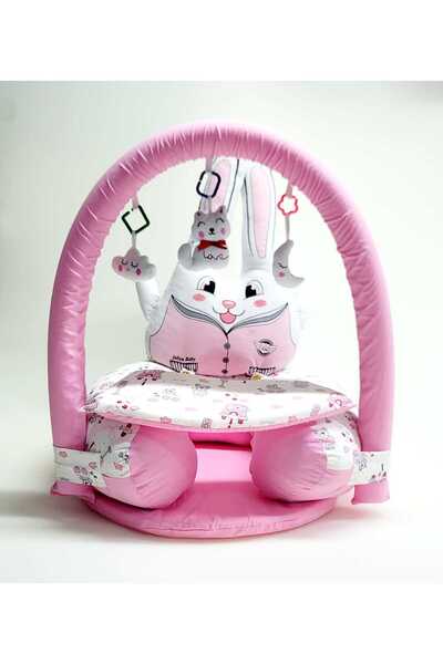 JULYA KİDS كرسي تعليمي للأطفال متعدد الأغراض مع ألعاب منقوشة