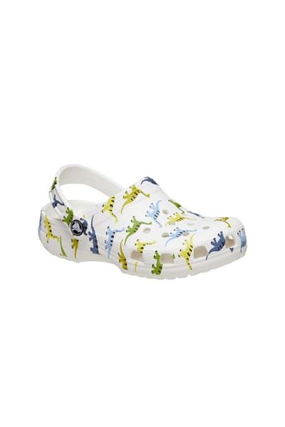Crocs Класичні босоніжки з принтом персонажа K 209695-9dh Дитячі білі босоніжки та капці