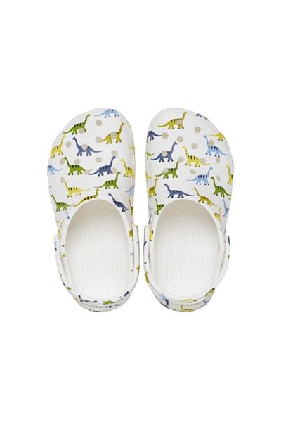 Crocs Класичні босоніжки з принтом персонажа K 209695-9dh Дитячі білі босоніжки та капці