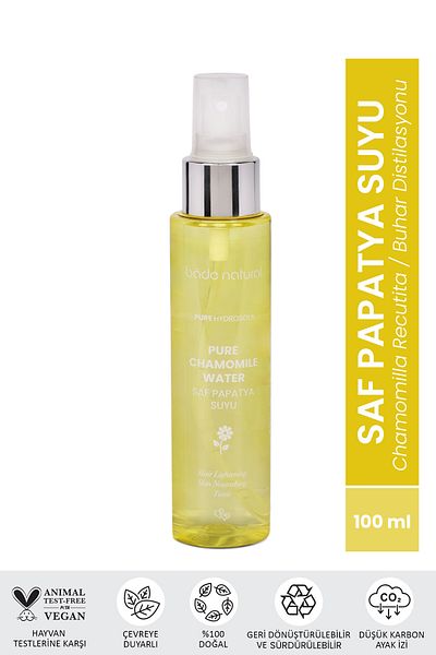 Bade Natural Chamomile Water Hair Tonic Plastic Bottle 100% Natural and Pure 100 ml