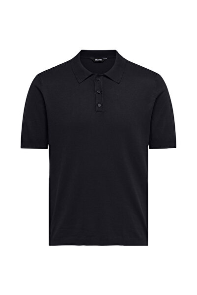 Only & Sons Чоловіча синя поло-футболка (22022219-DN)