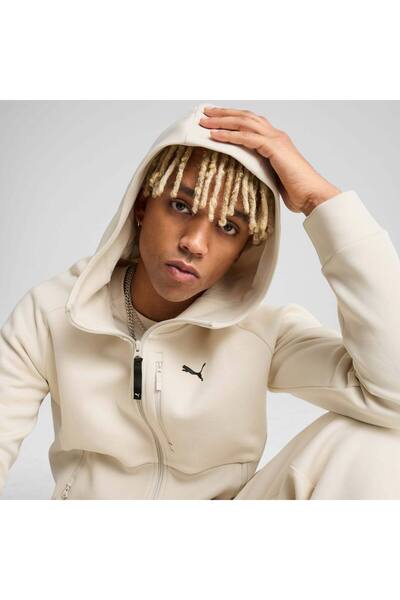 Puma Ανδρικό κρεμ μπουφάν Tech (629674-87)