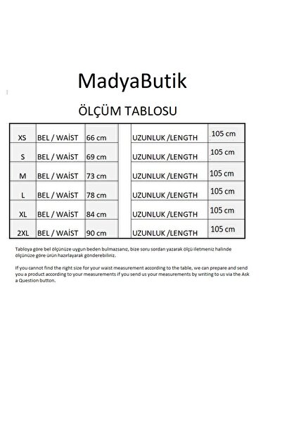 MadyaButik Біла спідниця з високою талією та кишенями