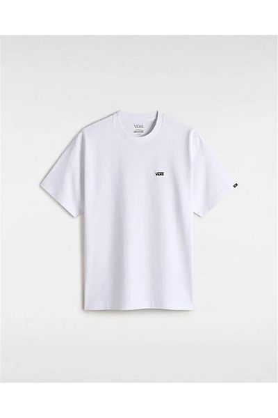 Vans Left Chest II Loose Ss Men Beyaz T-Shirt VN000P1PWHT1