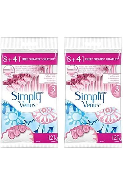 GGGG Simply Venus Razor with 3 Pink Bags and 8+4 Beads