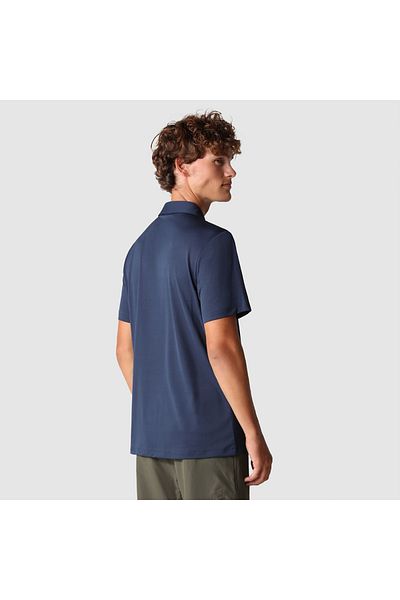 THE NORTH FACE Tanken Herren Marineblaues Polo-T-Shirt (NF0A2WAZ8K21)