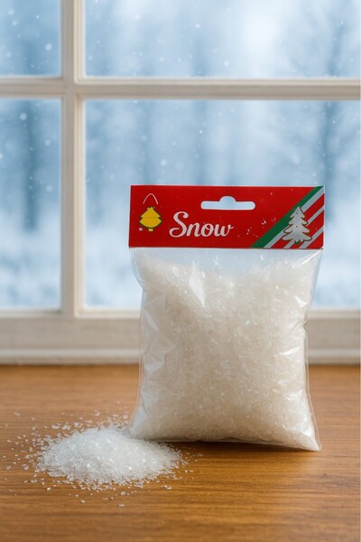 BeySüS Yılbaşı Kar Tozu Beyaz