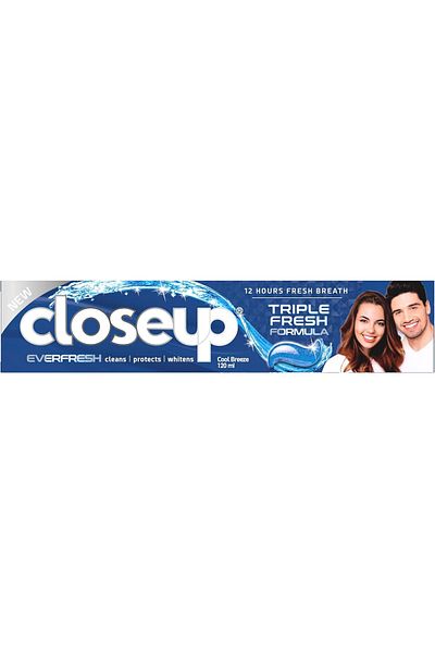 Closeup كلوز اب تركيبة الانتعاش الثلاثي 120مل ازرق
