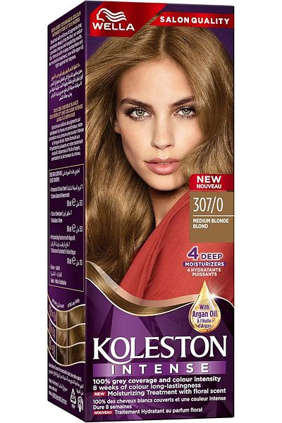 Wella ويلا كولستون ماكسي صبغة شعر اشقر وسط 307/0 50مل