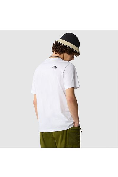 THE NORTH FACE Tricou alb pentru bărbați Simple Dome (NF0A87NGFN41)