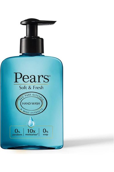 Pears Hand Wash 250 ml Soft Fresh - 86386 --- Pears Hand Wash 250 ml Soft and Fresh