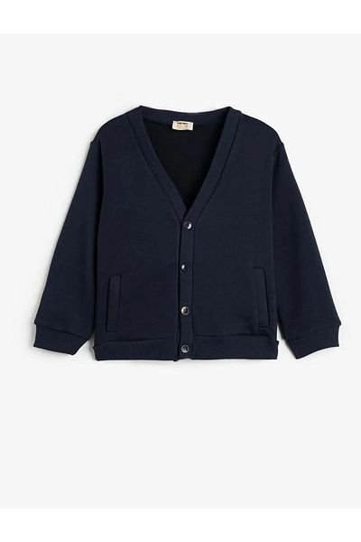 Koton Φούτερ για αγόρια 5wkb10387tk Navy Blue