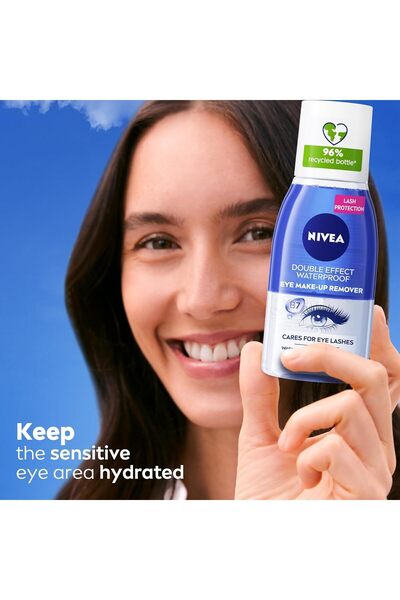 NIVEA Eye Make Up Remover Double Effect 125ml 71512 --- NIVEA Eye Make Up Remover Double Effect 125ml