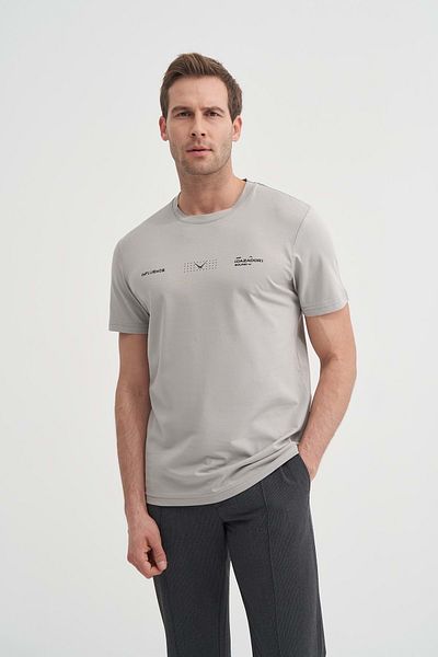 Cazador Slim Fit Crew Neck Cotton T-Shirt