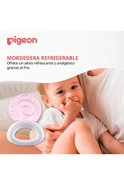 Pigeon بيجون عضاضة اسنان لتبريد اللثة(دائرية) 4