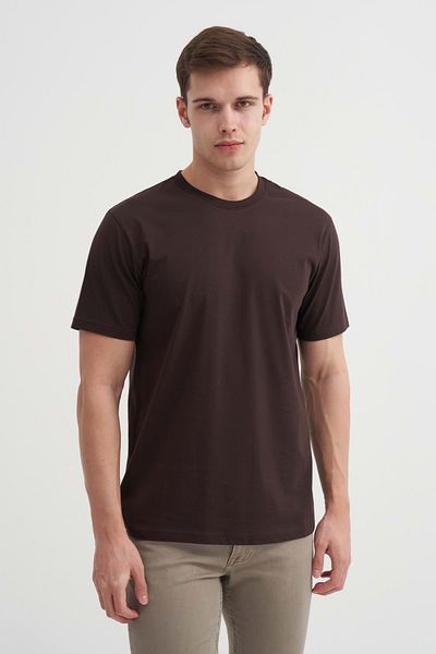 Cazador Crew Neck Regular Fit Cotton Plain T-Shirt