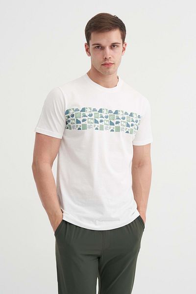 Cazador Crew Neck Slim Fit Cotton T-Shirt