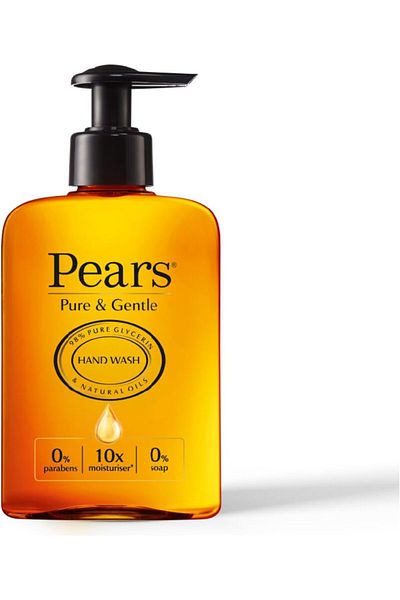Pears Hand Wash 250ml Pure and Gentle -86355 --- Pears Hand Wash 250ml Pure and Gentle
