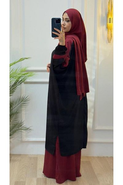 Tebrikler tekstil cămașă de pat standard pentru femei de vară hijab model 4427