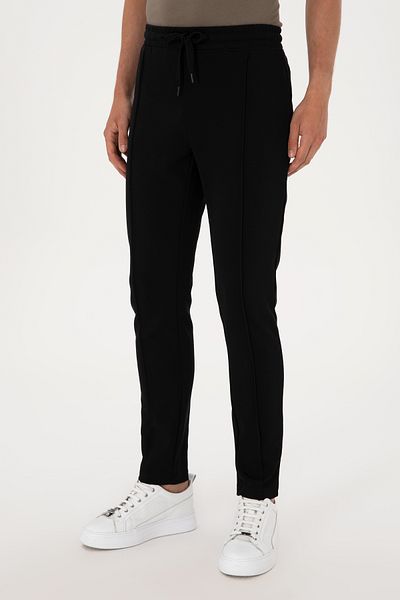 U.S. Polo Assn. Men's Black Sweatpants 50293401 -Vr046