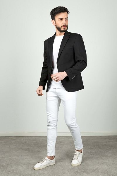 Cazador Jazz 1012 Blazer Jacket 24yceed01012 Μαύρο