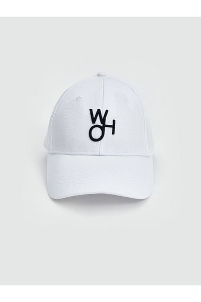 LC Waikiki LCW ACCESSORIES Γυναικείο καπέλο με κέντημα με λευκό κείμενο