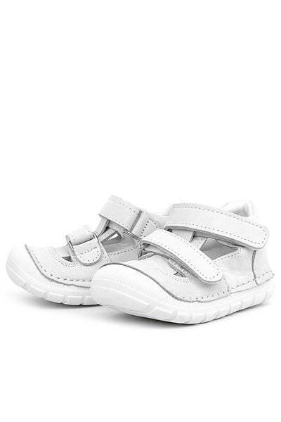 Rakerplus Ruby White Genuine Leather - Summer First Step Shoes