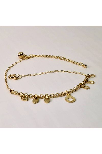 My Bijoux Keira Gold Plated Ankle Bracelet